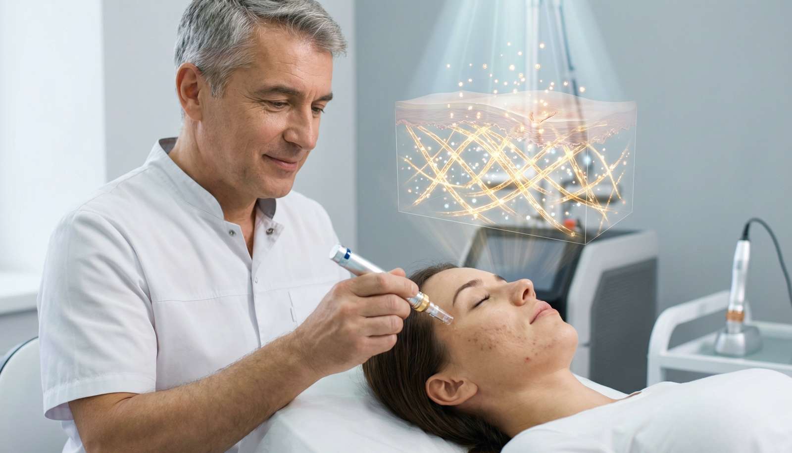 P.R.P. ve Mezoterapi İle Akne Skar Tedavisi